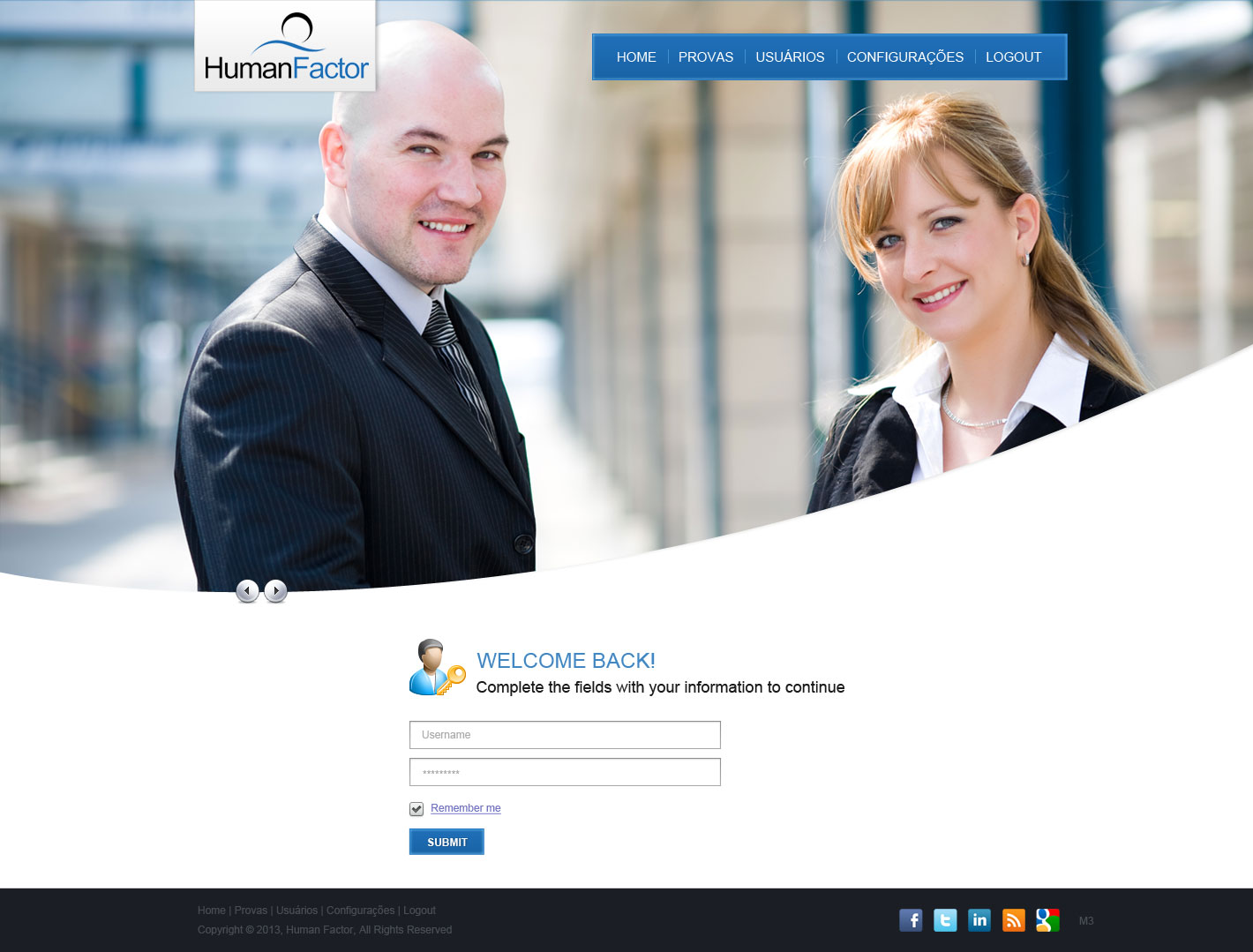 Web Design by pb for Human Factor | Design #1430327