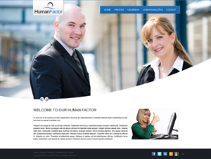 Web Design by pb for Human Factor | Design: #1430328