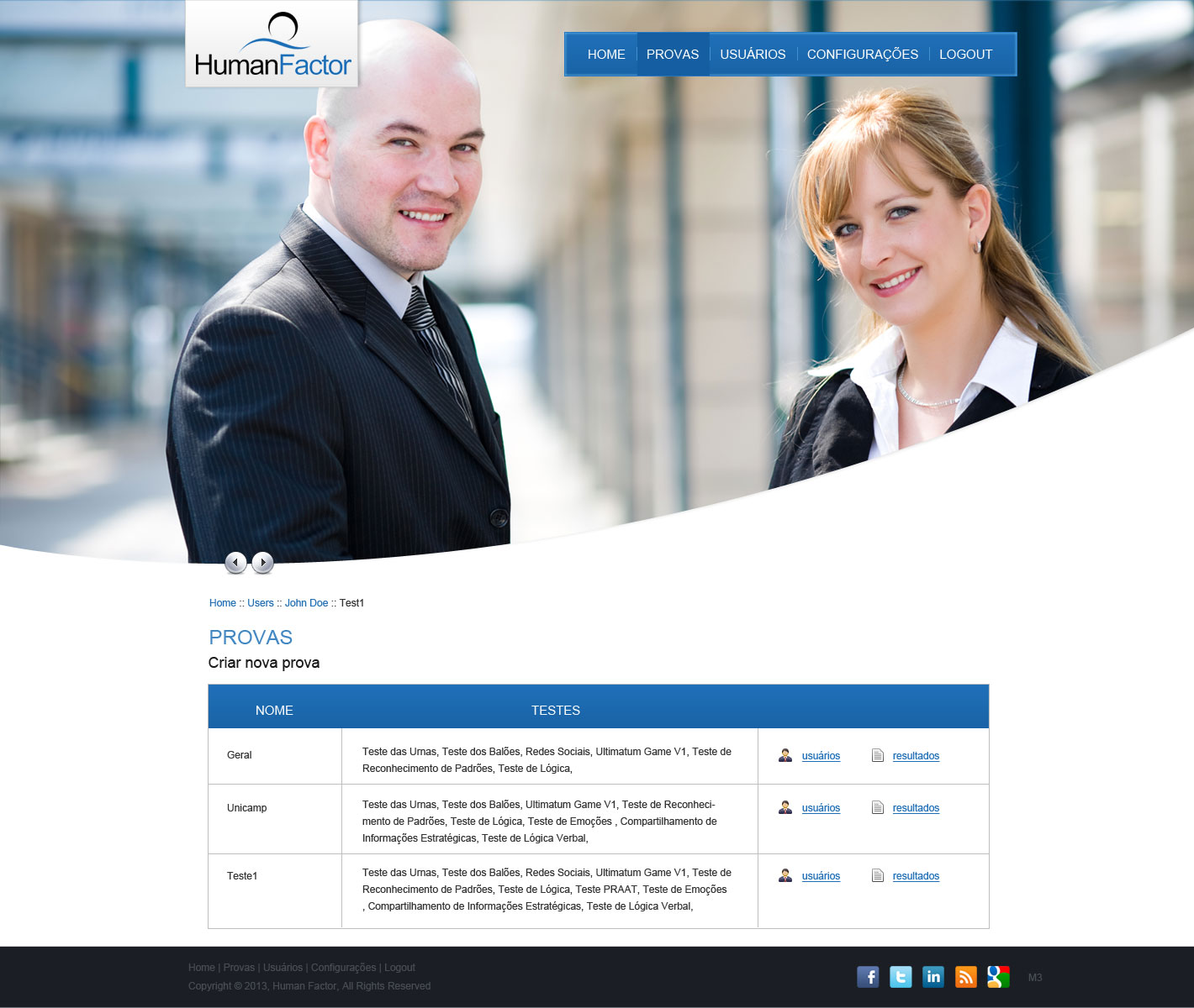 Web Design by pb for Human Factor | Design #1430333