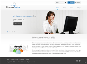 Web Design by pb for Human Factor | Design: #1430354