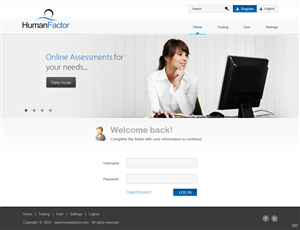 Web Design by pb for Human Factor | Design: #1430358