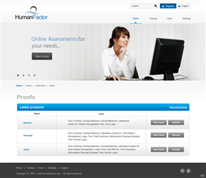 Web Design by pb for Human Factor | Design: #1430360