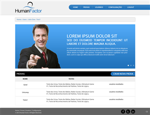 Web Design by pb for Human Factor | Design: #1433078