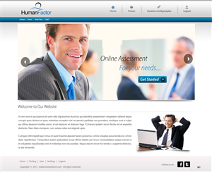Web Design by pb for Human Factor | Design: #1437730