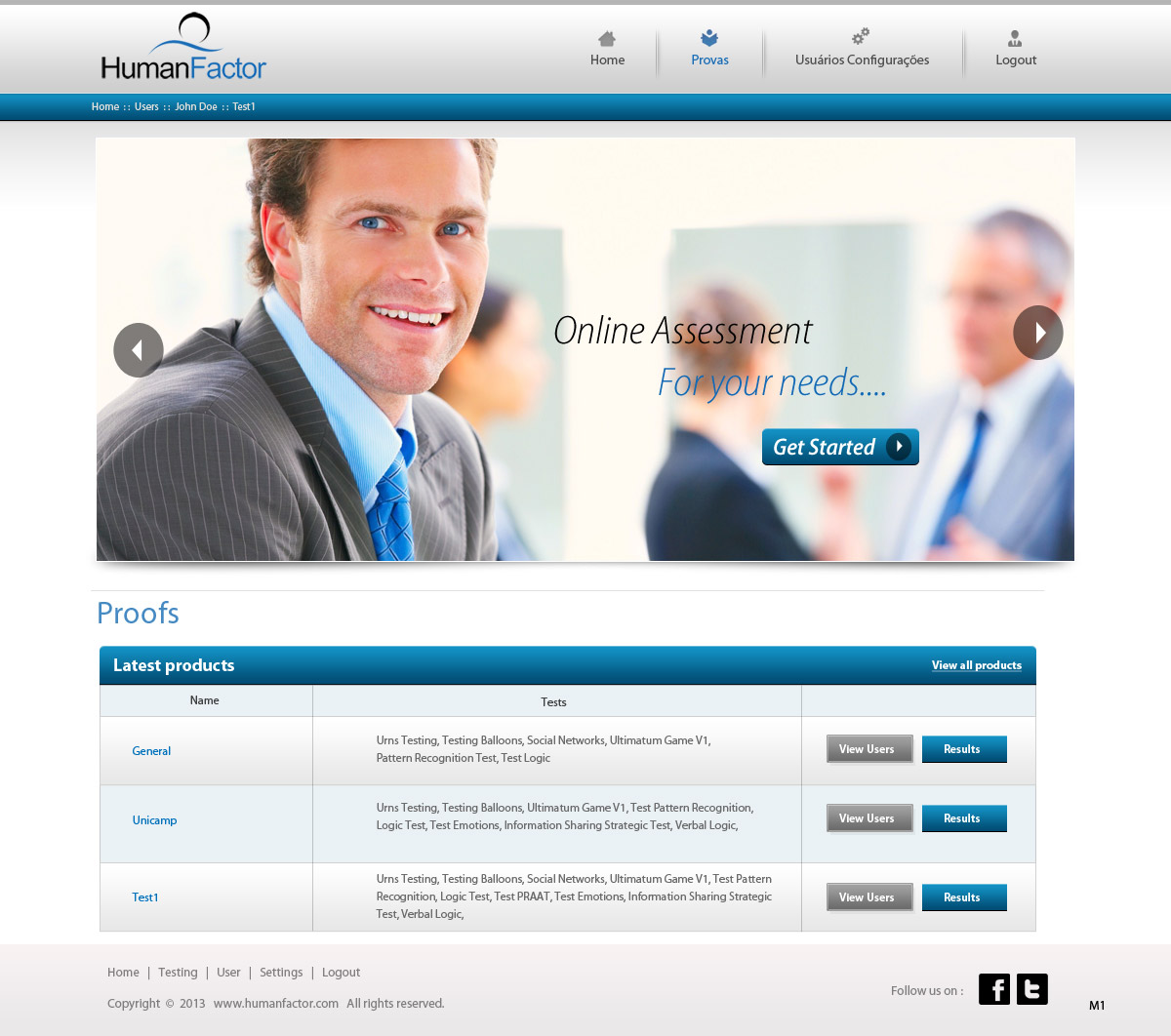Web Design by pb for Human Factor | Design: #1437734