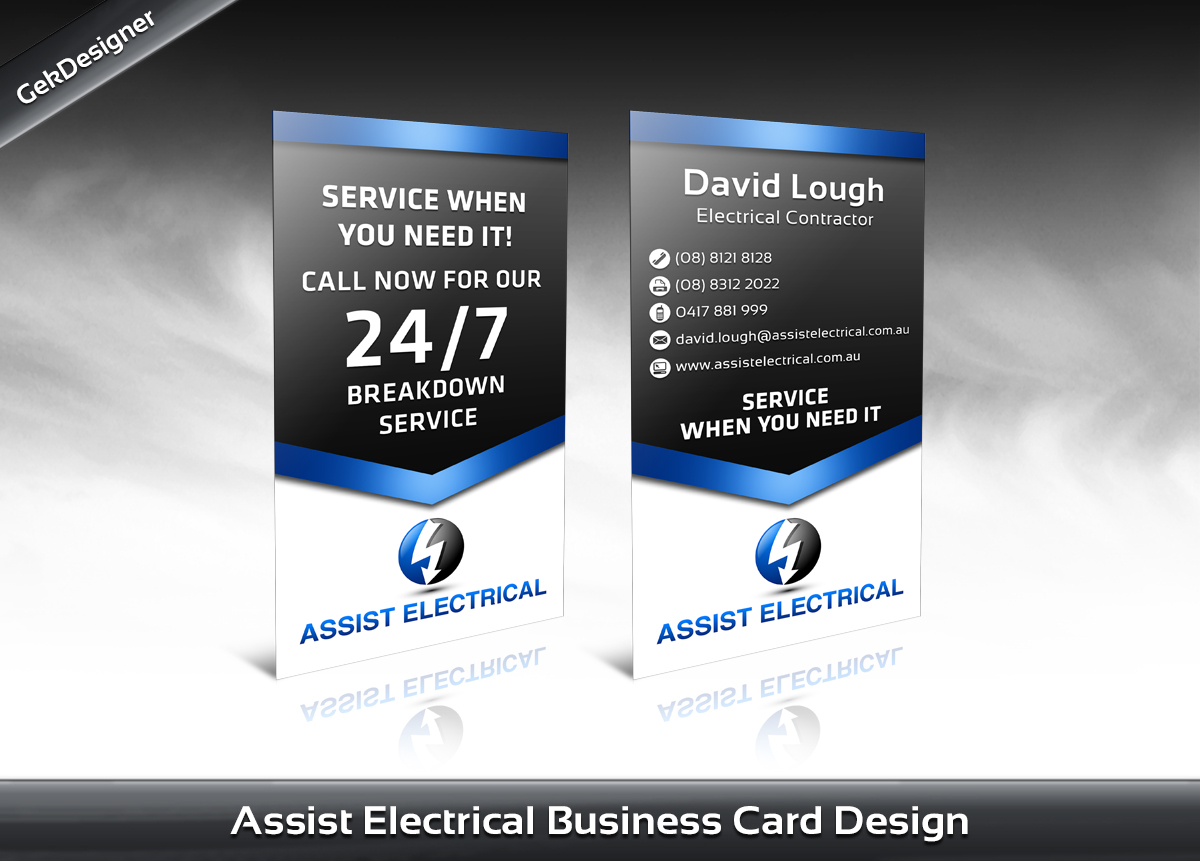 Business Card Design by gekgrfx for this project | Design #1384458