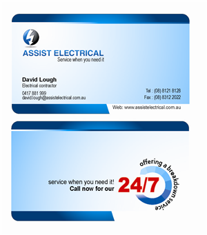 Business Card Design by ribat munhamanna for this project | Design #1382993
