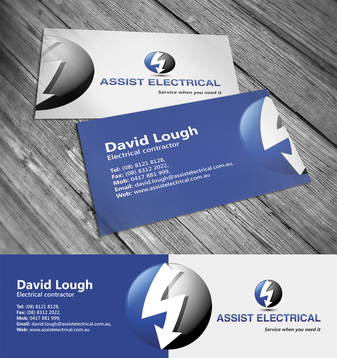Business Card Design by Rockgraphic for this project | Design #1379306