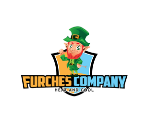 Furches Company Heat and Cool | Logo Design by ReDoDesigns
