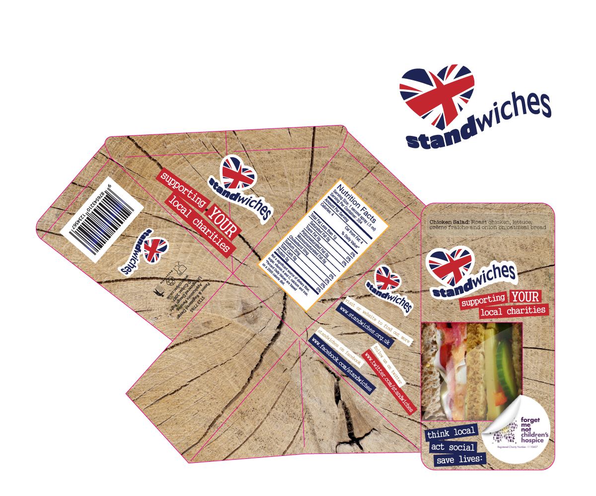 Design Emballage par Charala pour STANDwiches Ltd | Design #5037100