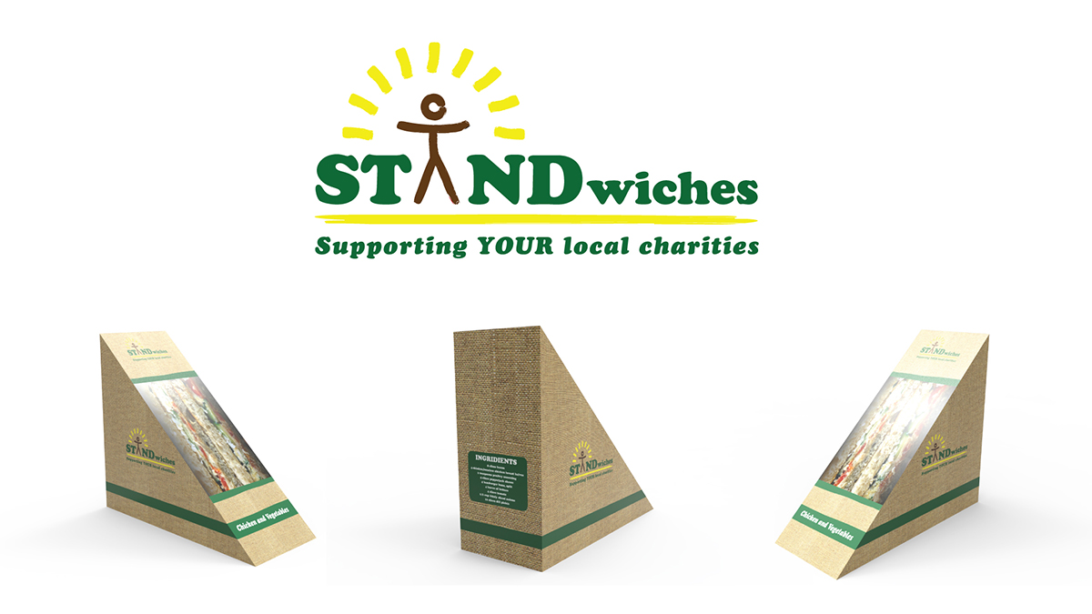 Packaging Design by keis604 for STANDwiches Ltd | Design #5074685