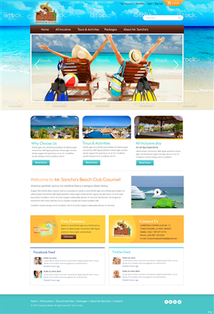 Redesign mrsanchos.com