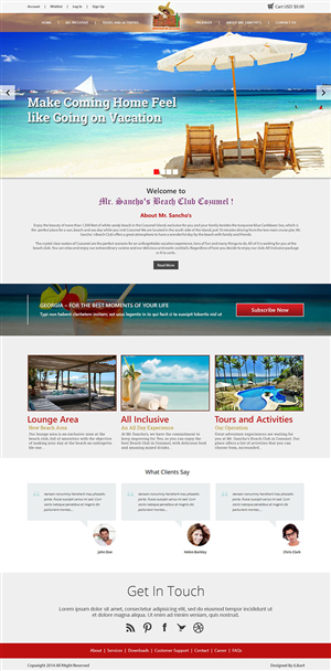 Web Design by iLibart for this project | Design: #4909423