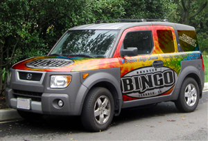 Car Wrap Design by RandY Designs for Independent Womens Football League | Design: #4915307