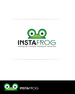 InstaFrog | Logo Design by Logoziner