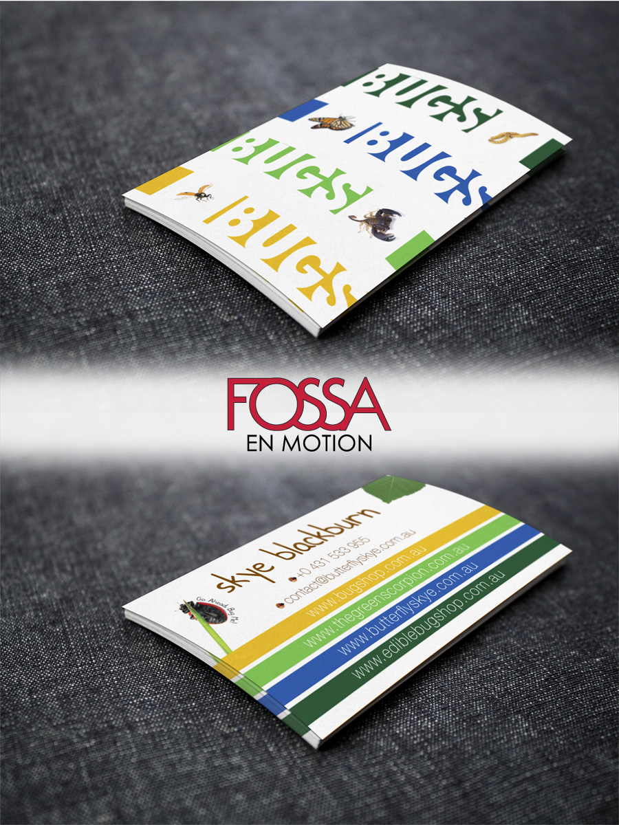 Business Card Design by Fossa for Butterfly Skye | Design #1383984