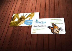 Business Card Design by Chere for Butterfly Skye | Design #1390889