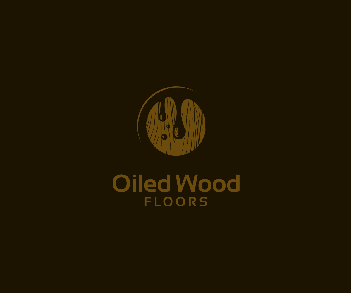 Flooring Logo Design For Oiled Wood Floors By Studio Dab Design