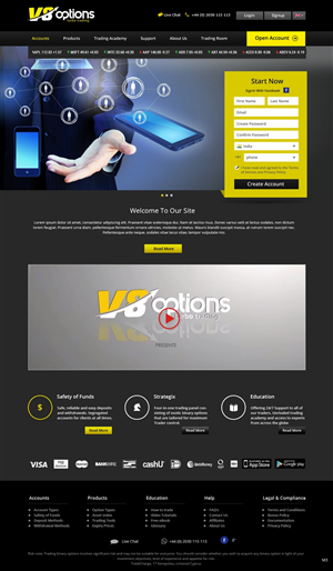 Landing Page Design by pb