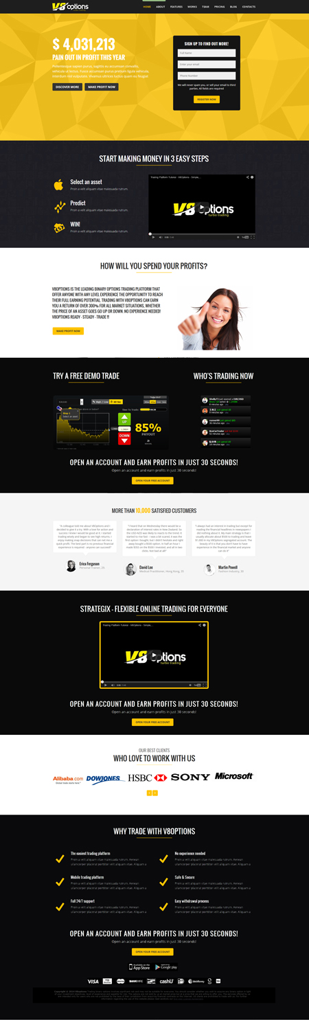 Landing Page Design by J. Chaturvedi for this project | Design #5011481