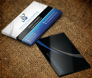 Oil and Gas Search Partners Business Card Design