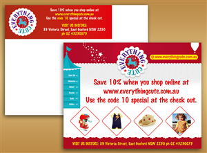 Postcard Design by ALSADESIGN for this project | Design: #4911293