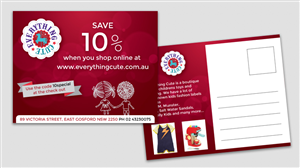 Postcard Design by jaiprakash for this project | Design #4892533
