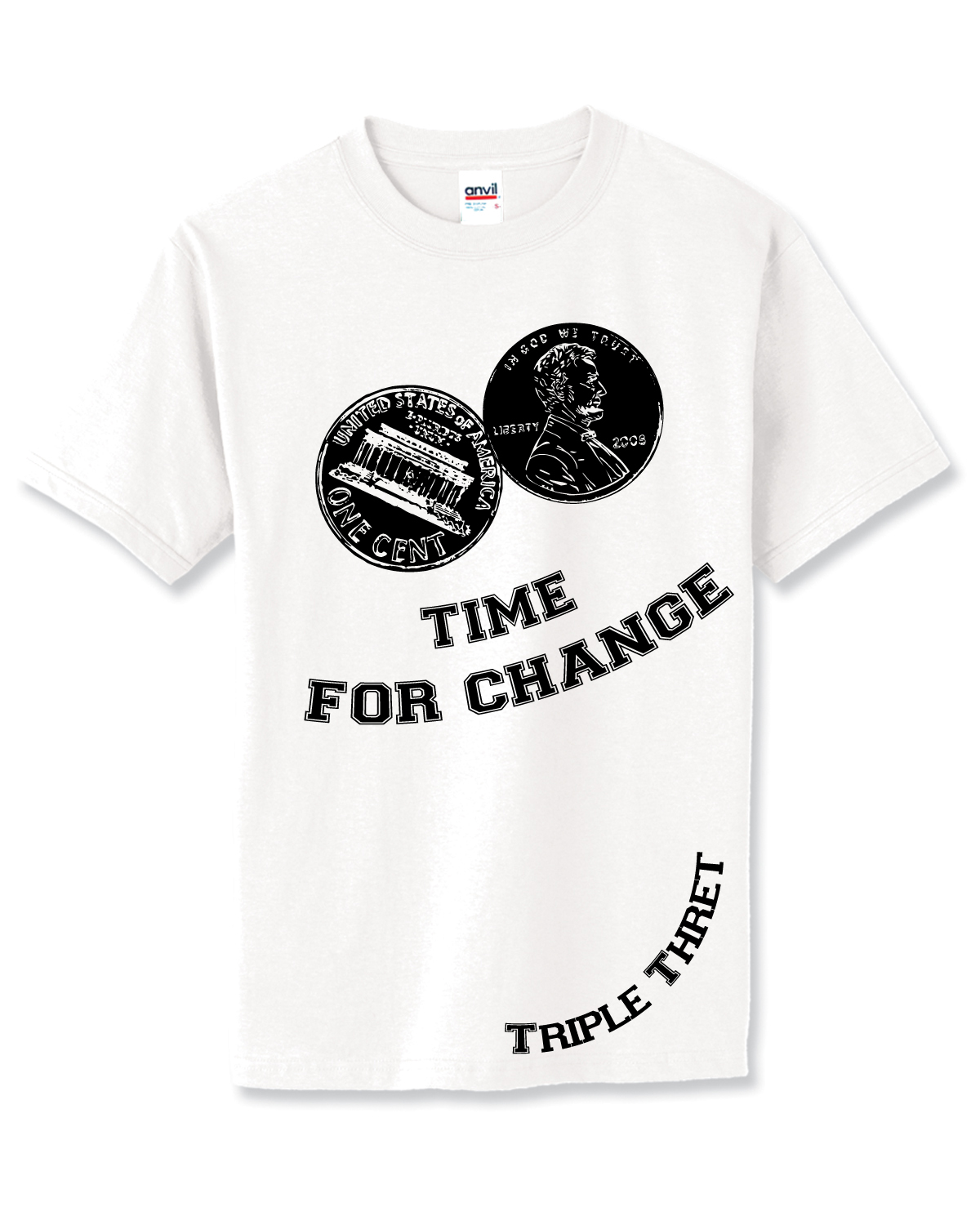 T-shirt Design by KaselGraphics for Triple Thret | Design #1384609