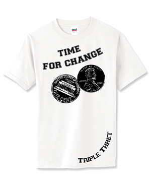 T-shirt Design by KaselGraphics for Triple Thret | Design: #1384636