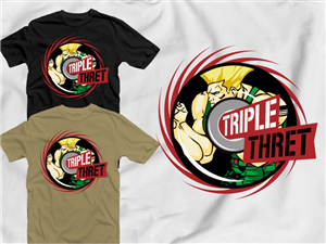 T-shirt Design by 2ndfloorharry for Triple Thret | Design: #1392229