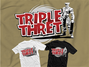 T-shirt Design by 2ndfloorharry for Triple Thret | Design: #1405502