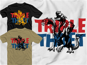 T-shirt Design by 2ndfloorharry for Triple Thret | Design: #1407437