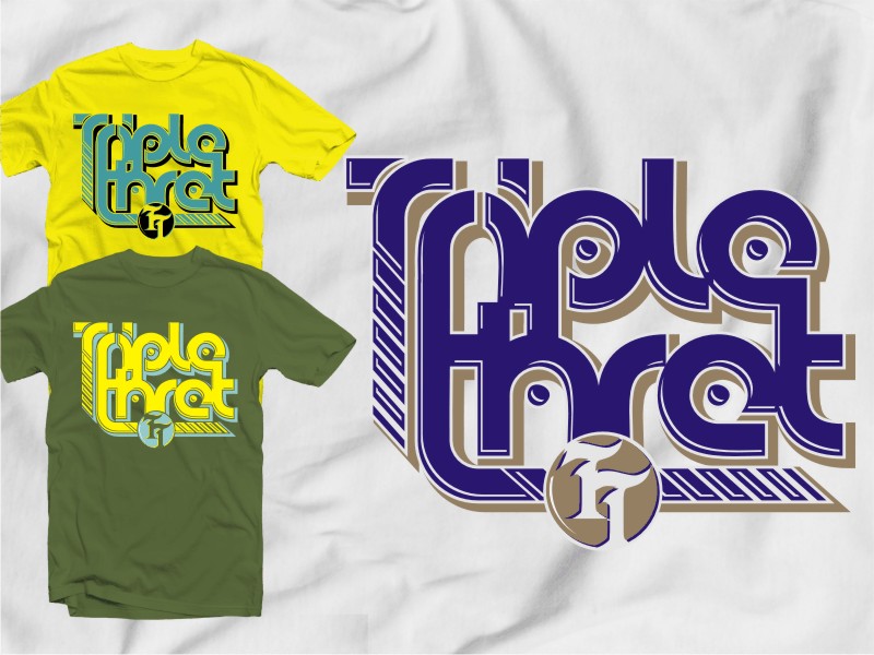 T-shirt Design by 2ndfloorharry for Triple Thret | Design #1407972