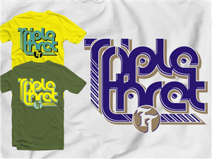 Design de T-shirt par 2ndfloorharry pour Triple Thret | Design #1407972