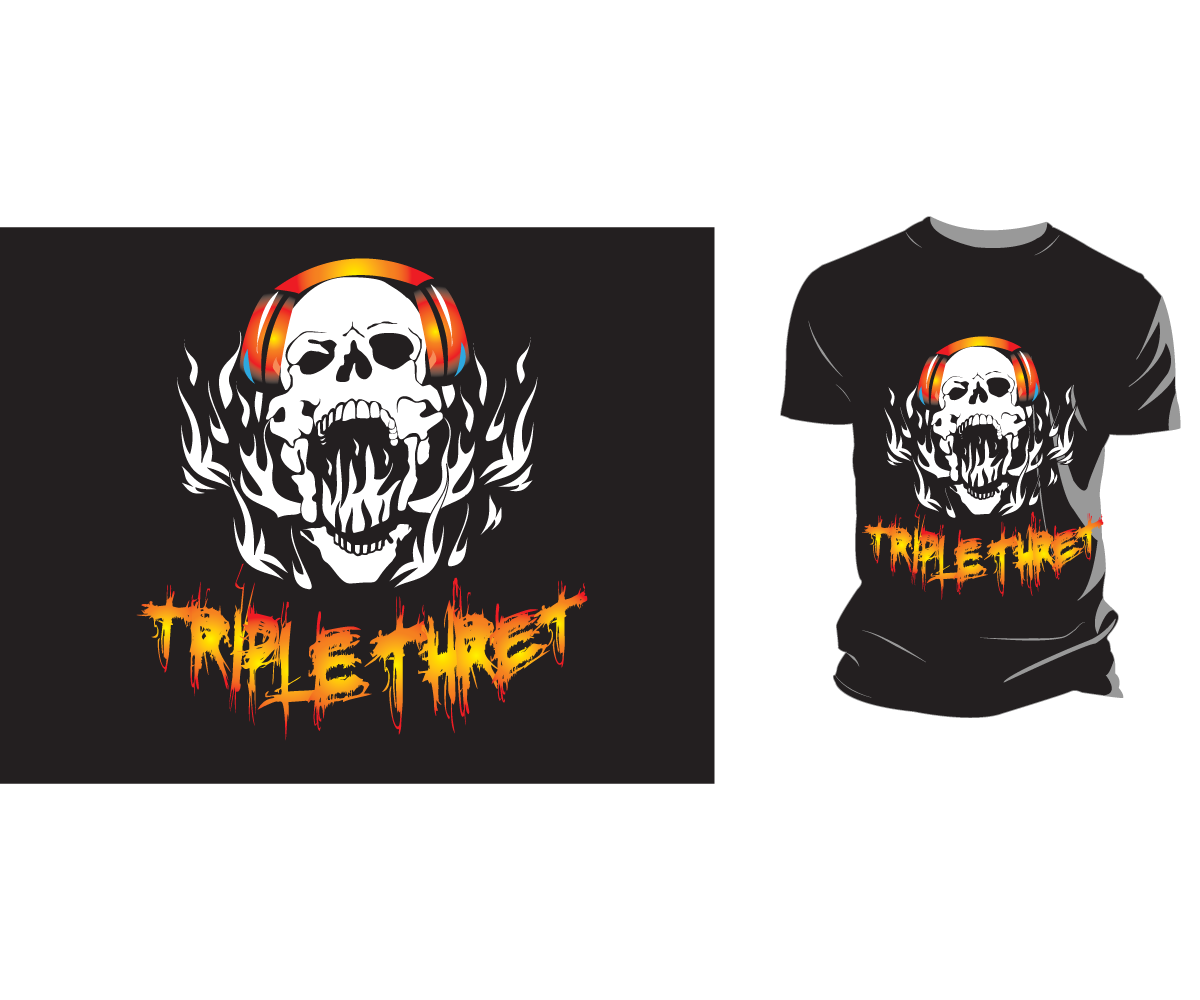 Design de T-shirt par garland pour Triple Thret | Design #1398251