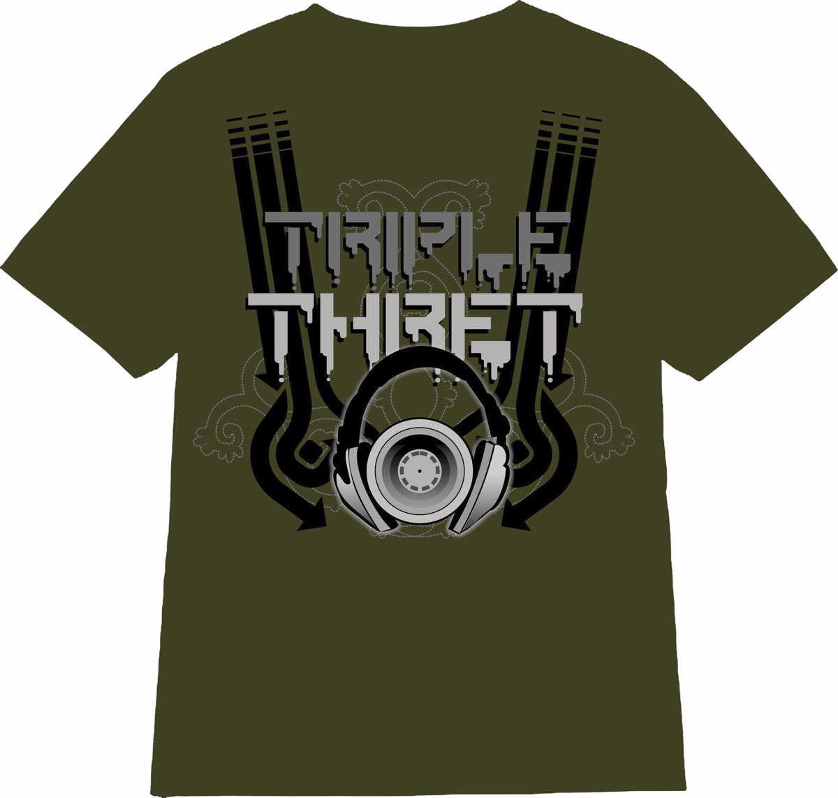 T-shirt Design by al dacuma for Triple Thret | Design #1407904