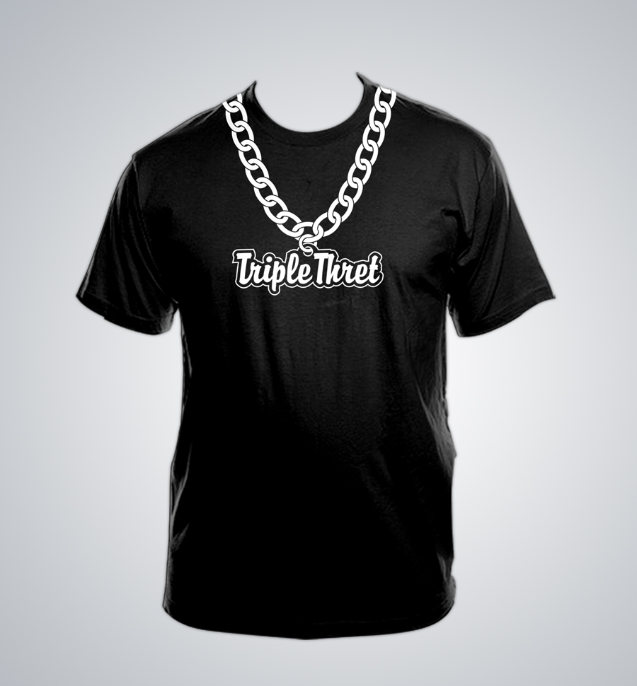 T-shirt Design by D'Mono for Triple Thret | Design #1407663