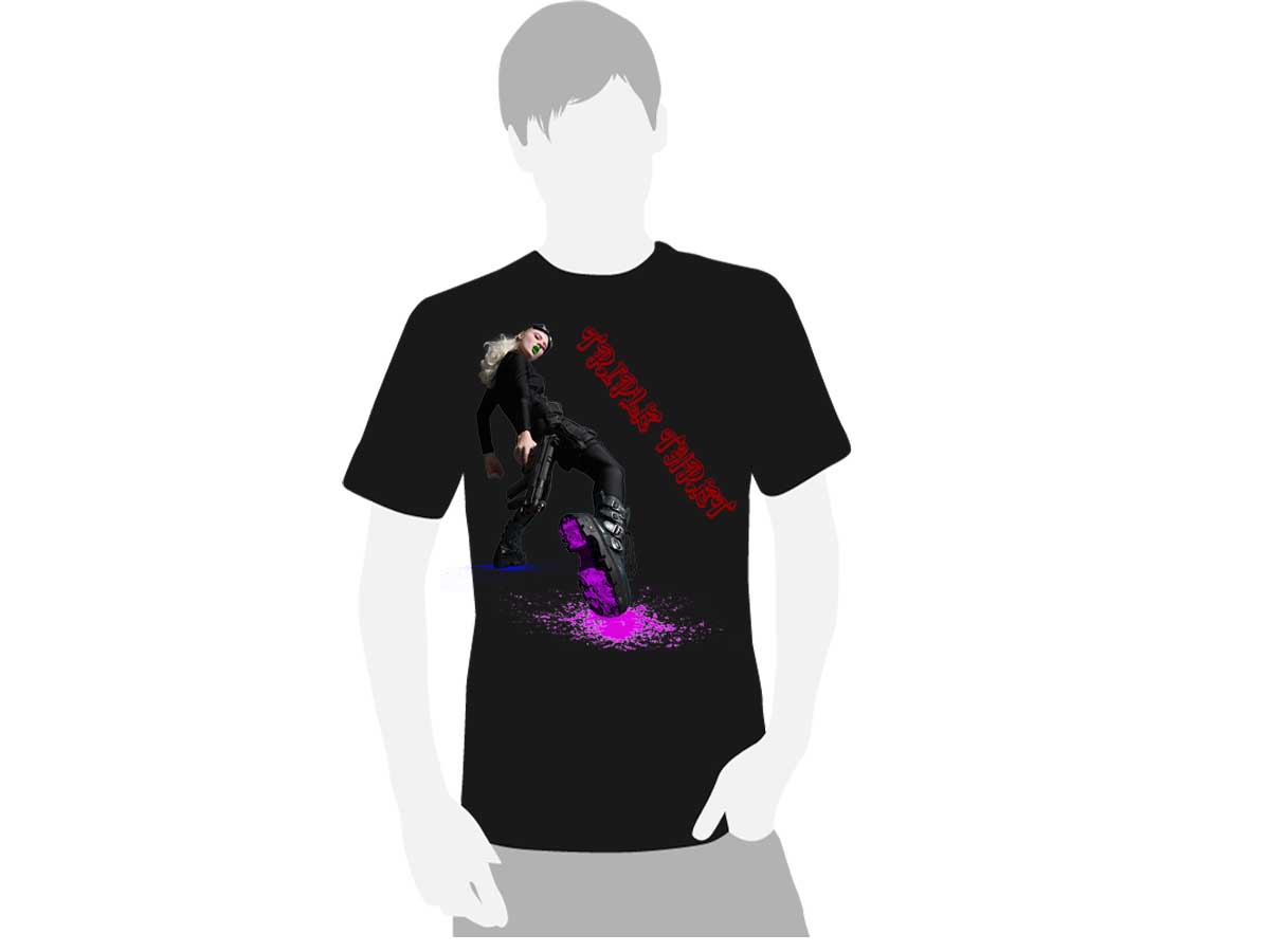 T-shirt Design by Sharpe Imagination Designs for Triple Thret | Design #1388386
