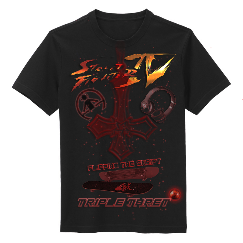 T-shirt Design by adnan ahsan for Triple Thret | Design #1379483