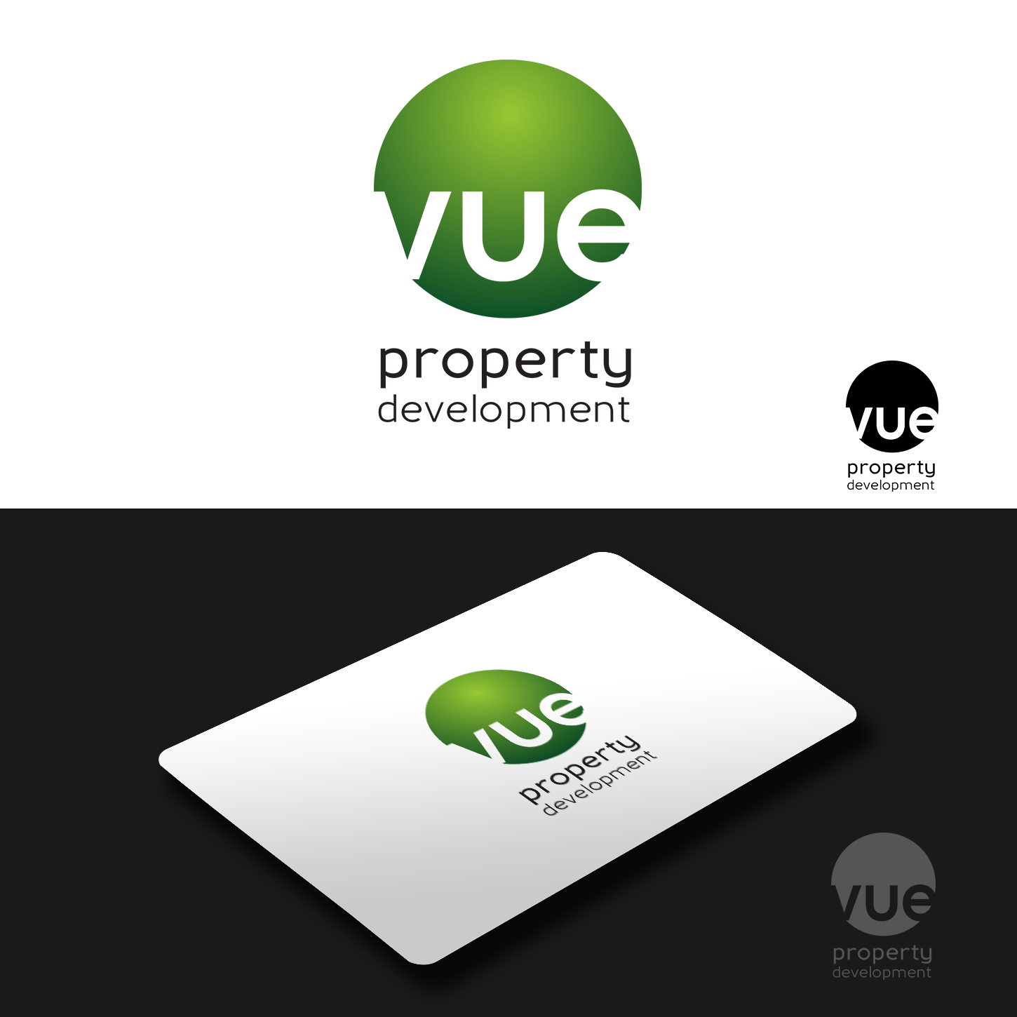 Logo Design by Pixi Dust for Vue Properties | Design #4891162