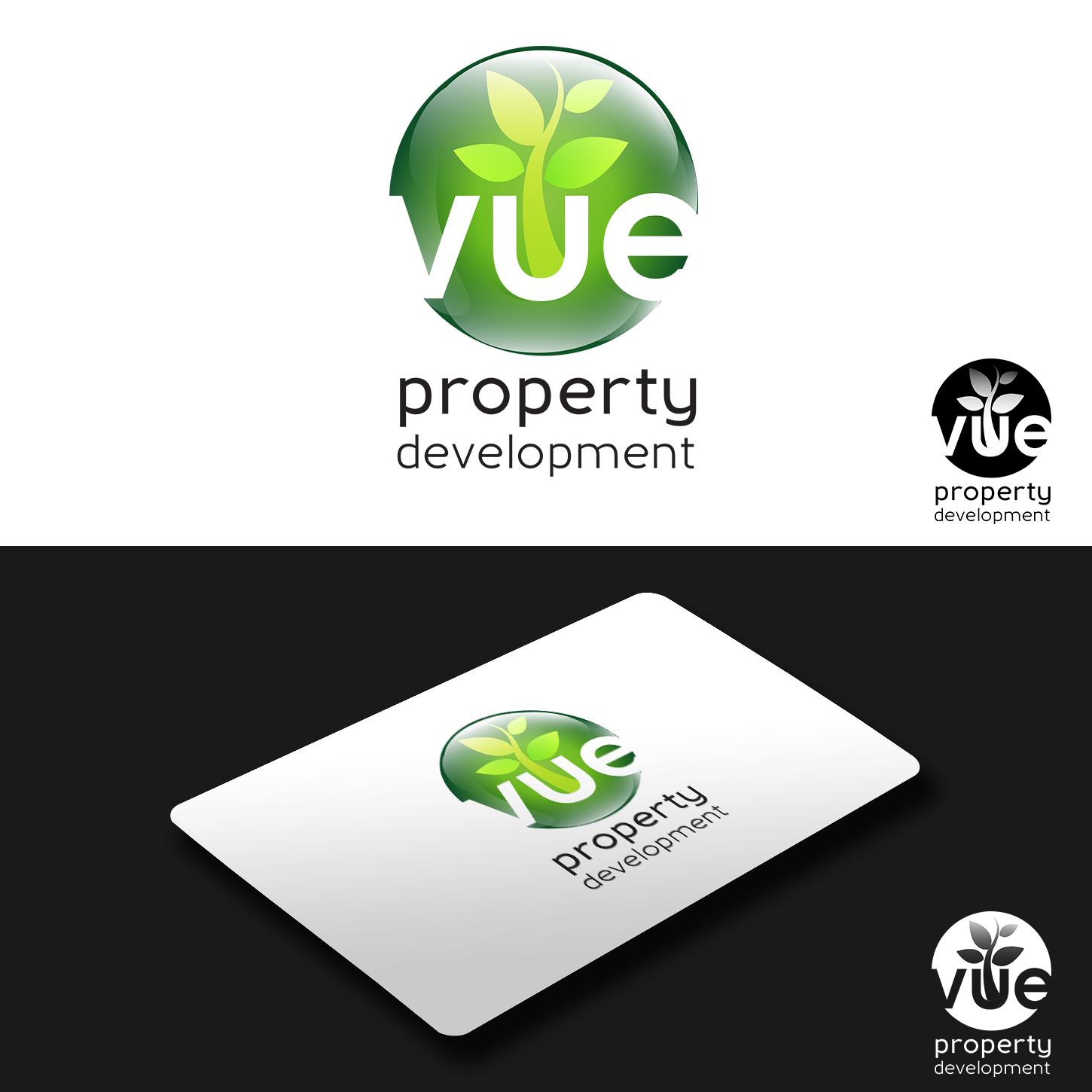 Logo Design by Pixi Dust for Vue Properties | Design #4894948