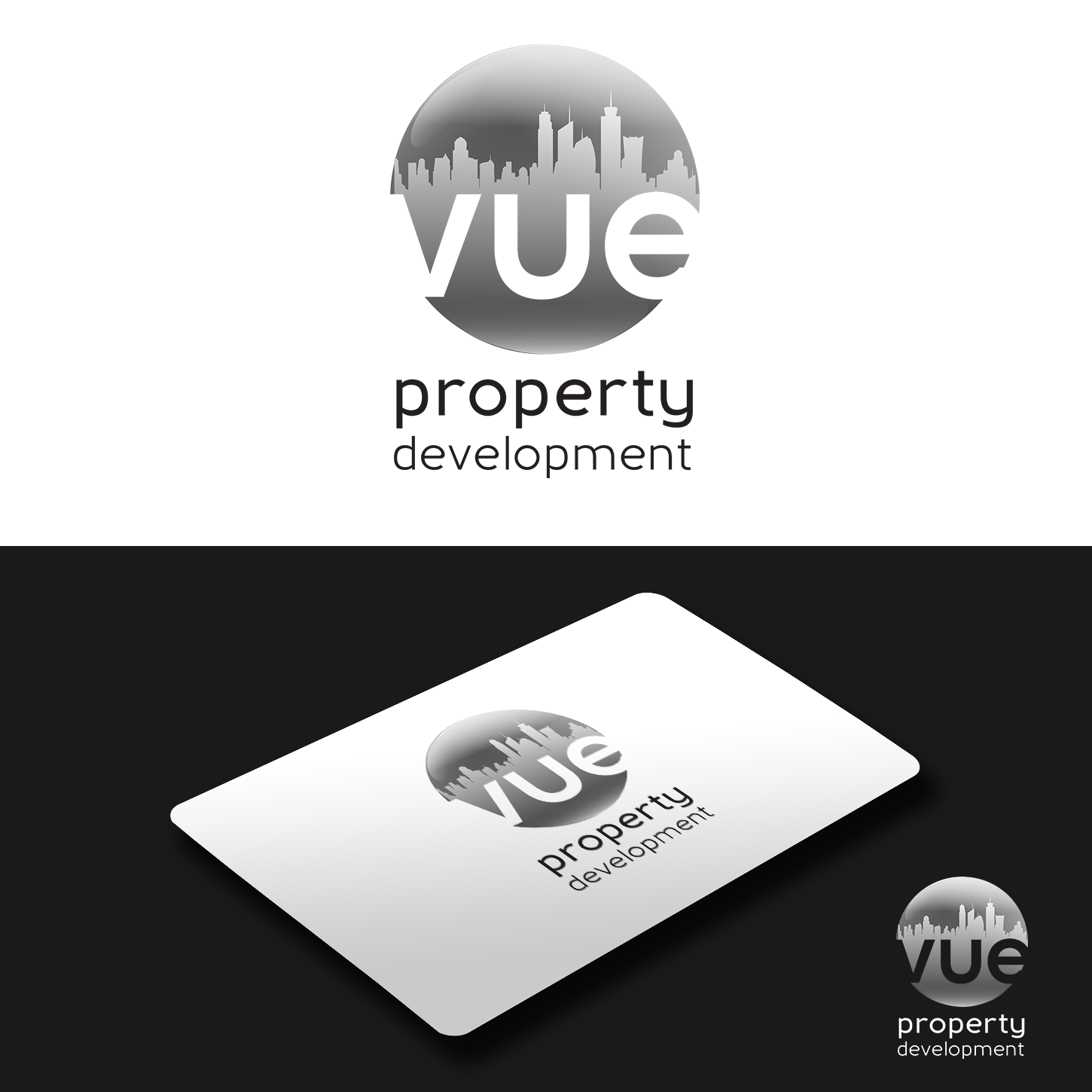Logo Design by Pixi Dust for Vue Properties | Design #4900044