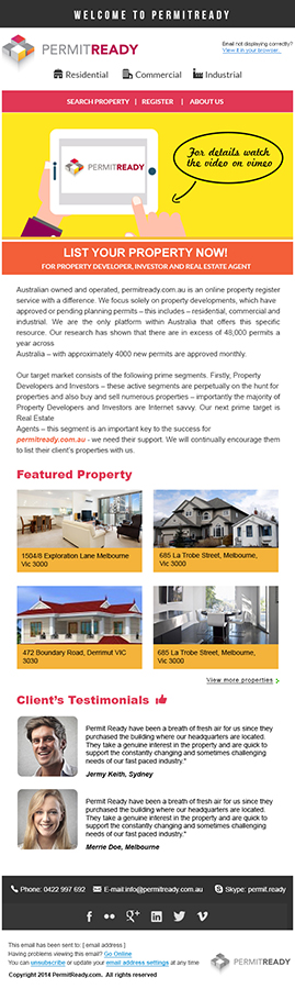 Newsletter-Design von amberegg für dieses Projekt | Design #4930656