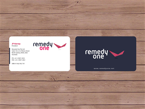 Visitenkarten-Design von Priyo Subarkah für Remedy One | Design: #239477