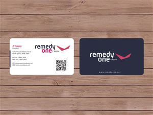 Visitenkarten-Design von Priyo Subarkah für Remedy One | Design: #247636