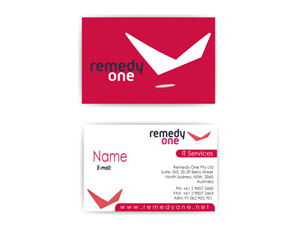 Visitenkarten-Design von Parul für Remedy One | Design: #242897