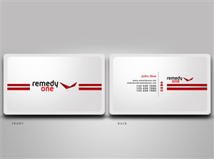 Business Card Design by disign for Remedy One | Design: #239063