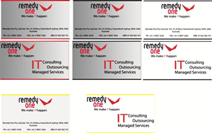 Business Card Design by SMAARK MEDIA for Remedy One | Design #245381