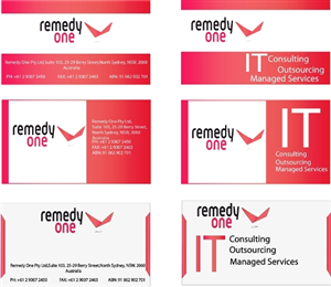 Visitenkarten-Design von SMAARK MEDIA für Remedy One | Design: #246215