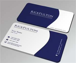 Diseño de Tarjeta por Stream Graphics para Rick Fulton Business Brokers & Consultants | Diseño #4898093